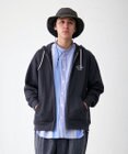 J.PRESS YORK STREET 【UNISEX】フルジップ裏毛ロゴパーカー