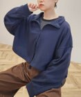 CRAFT STANDARD BOUTIQUE 【WEB限定】裏毛ダブルジップショートスウェット/24AW