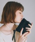Maison de FLEUR チュールフリルポーチ