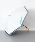 AURORA BLAO（ブラオ）オーガンジー切継ぎ晴雨兼用傘（1段スライドショート傘）