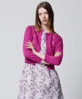 TOCCA 【洗える！】TINY ROSE KNIT カーディガン