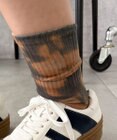 WEGO タイダイプリントソックス