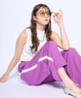 OP／FILA 【Kappa】ジャージ トラックワイドパンツ