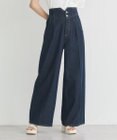 earth music&ecology ハイウエストデニムパンツ