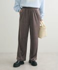 Green Parks ぽかぽか裏起毛ベロアイージーパンツ