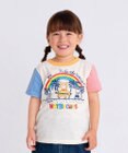 MIKI HOUSE HOT BISCUITS 【80-120cm】 サーフ柄 スラブ天竺 半袖Tシャツ