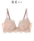 AMPHI ブラジャー 自然なまるみのあるバストシルエット 背中の段差ができにくい整える機能のブラ 【ふわふわブラ】 ブラ BYJ380 アンフィ／ワコール