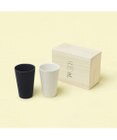PRESENTERS ROOM 作山窯 / Sara Free cup カップ ペア 木箱入り(Cream・Navy）