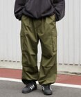 WEGO 【ウエストゴム】イージーワイドカーゴパンツ