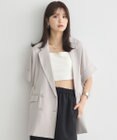 earth music&ecology 半袖サイドドロストジャケット