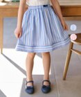 組曲 KIDS 【吸水速乾】【110-140㎝】ストライプ スカート
