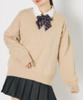 WEGO 【SCHOOL ITEM】ニットプルオーバー