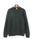 J.PRESS MEN 【WEB・一部店舗限定】ケーブルクルーネック ニット