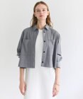 BEIGE， APOPHY / ステッチディテールショートシャツジャケット
