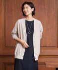 J.PRESS LADIES S 【洗える】レーヨンエリートストレッチ Vネック カーディガン