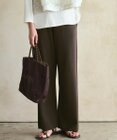 23区 L 【VERY9月号掲載/洗える/吊り干しOK】ヴィスコースストレッチ ワイド パンツ