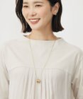 J.PRESS LADIES ジルコニア ビジューリング ネックレス