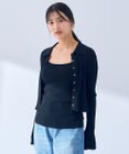 YECCA VECCA 【2点セット】キャミセット襟付きカーディガン