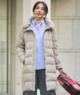 J.PRESS LADIES S ブラッシュドマルチポリ ロング ダウン コート