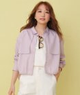 ANY SIS S クロップドヨークハオリ シャツ