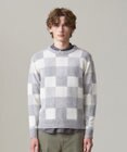J.PRESS MEN 【Cash Lamb’s Wool】クレイジーパターンニット / クルー