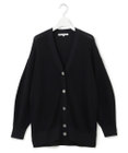 23区 【洗える】コットンアセテート カーディガン