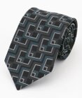 JOSEPH HOMME 【LEON 11月号掲載】ジオメトリックジャガード　ネクタイ