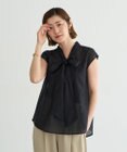 YECCA VECCA シアーボウタイブラウス