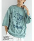 CRAFT STANDARD BOUTIQUE 【ユニセックス】PEANUTS/スヌーピー 切り替えTシャツ