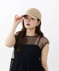 AURORA 【 ANNA SUI（アナ スイ）】バタフライ刺しゅうキャップ