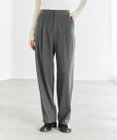#Newans 【ANSWER for ファッショニスタ 】ウエスト調整可ワイドパンツ