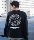 WEGO 【ユニセックス着用ITEM】リラックスフィットグラフィックプルオーバー
