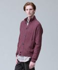 J.PRESS MEN ウール×カシミヤの上質素材【Cash Lamb's Wool】ハイネックケーブル カーディガン_25年モデル