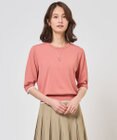 J.PRESS LADIES S BASIC HT COTTON クルーネック ニット