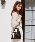 Maison de FLEUR スカーフ付リボンキルティング2Wayバッグ