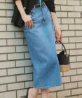 23区 【洗える】23区DENIM ストレッチデニム スカート