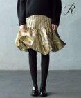 23区 L 【R(アール)】LIMONTAメタリックジャカード スカート