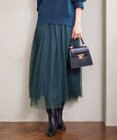 自由区 【新色追加生産・WEB限定カラーあり】チュール スカート