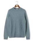 J.PRESS MEN 【WEB・一部店舗限定】ケーブルクルーネック ニット