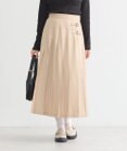 earth music&ecology サイドバックルプリーツスカート