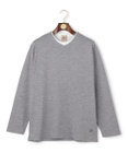 J.PRESS MEN 【WEB・一部店舗限定】フェイクレイヤード ロングスリーブTシャツ