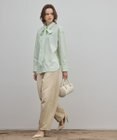 GRACE CONTINENTAL サイド切替バレルパンツ