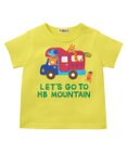 MIKI HOUSE HOT BISCUITS 【80-120cm】 ビーンズ 乗り物 半袖Tシャツ