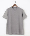 JOSEPH ABBOUD 【オーガニックコットン使用】JOE COTTONサッカーVネック Tシャツ