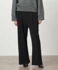 ATON WOOL CASHMERE SILK | ストレートイージーパンツ