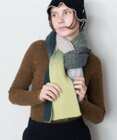TRICOTE GRADATION SHAGGY SCARF／グラデーションシャギーマフラー