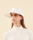 23区GOLF 【WOMEN】毎シーズン完売の人気アイテム【吸水速乾/UVケア】2WAY UVセルバイザー