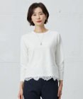 J.PRESS LADIES 【WEB限定カラーあり・洗える】RACY DECOR ニット