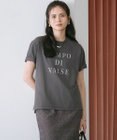 23区 【SLOW/一部店舗限定】MVSコットン  ロゴTシャツ