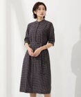 J.PRESS LADIES 【洗える】 ジオメトリック ワンピース